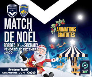 Bordeaux-Sochaux, Match de Noël 2022