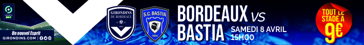 Annonce Billetterie Bastia (Avril 2023)