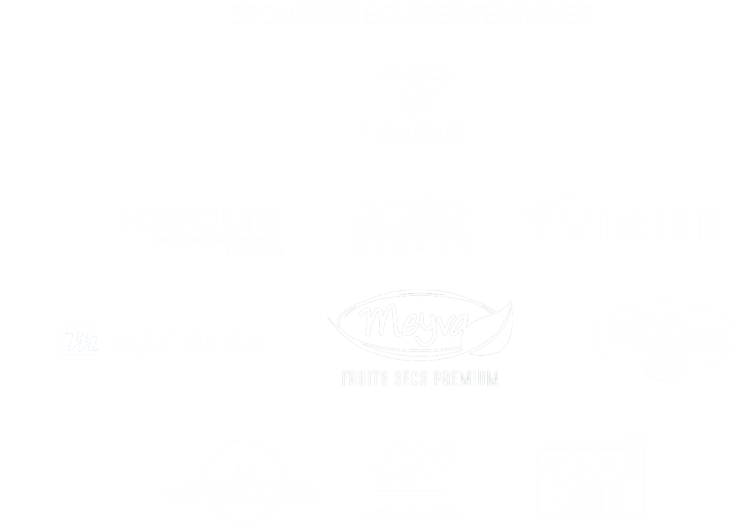 Liste des sponsors de l'équipe féminine