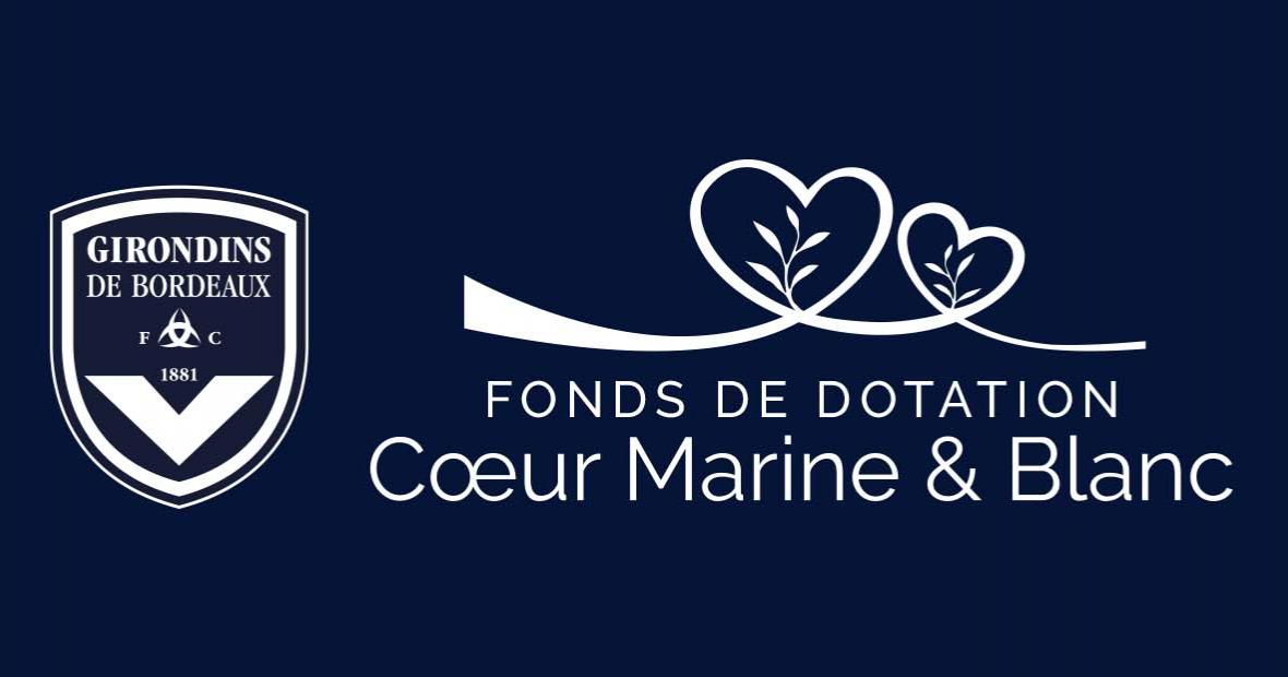 Fonds de Dotation Coeur Marine et Blanc Fonds de Dotation Coeur Marine et Blanc