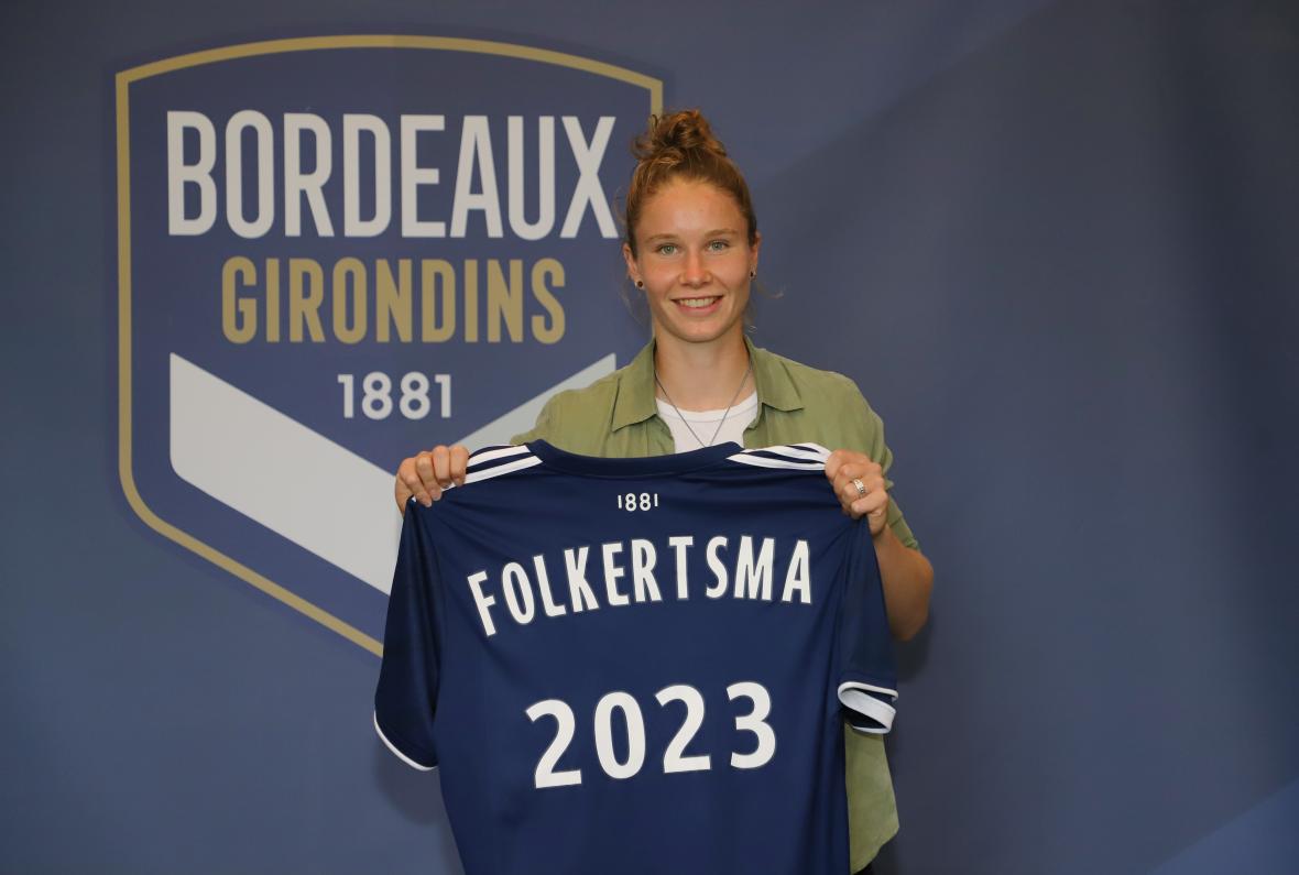 Sisca Folkertsma signe aux Girondins