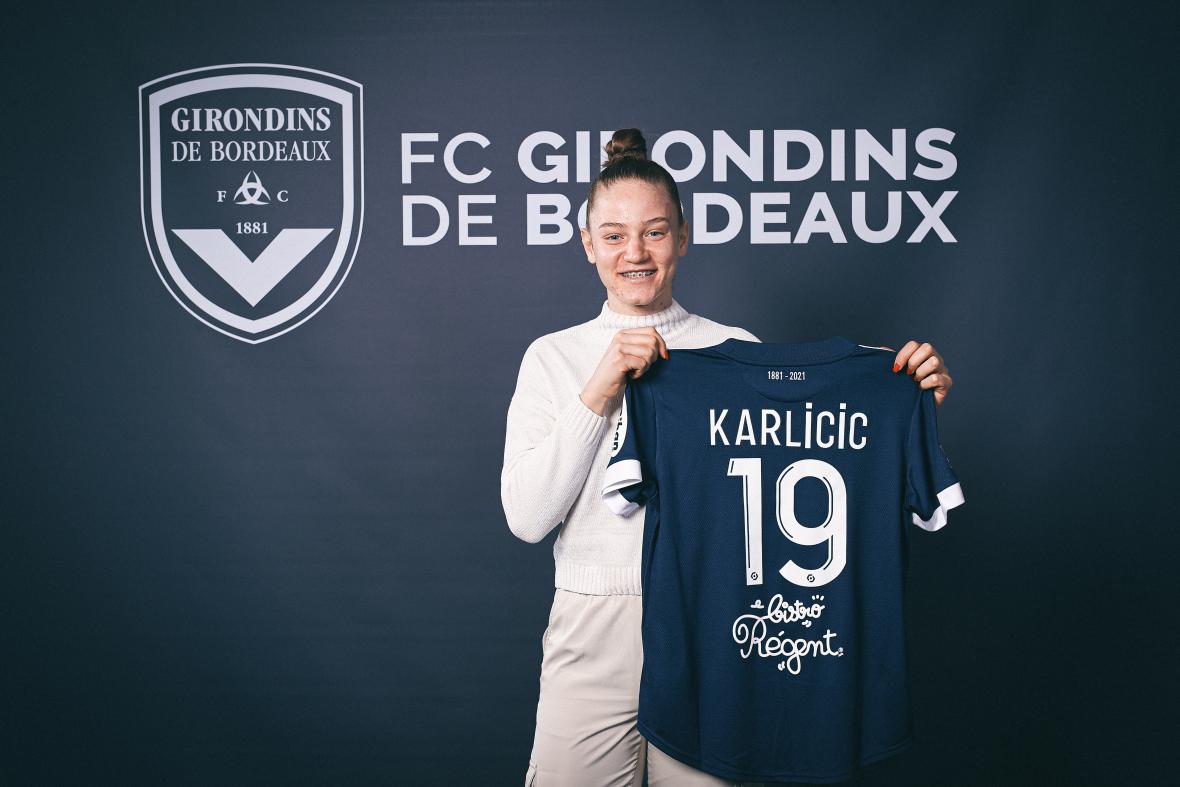 Jelena Karlicic rejoint Bordeaux (Janvier 2022)