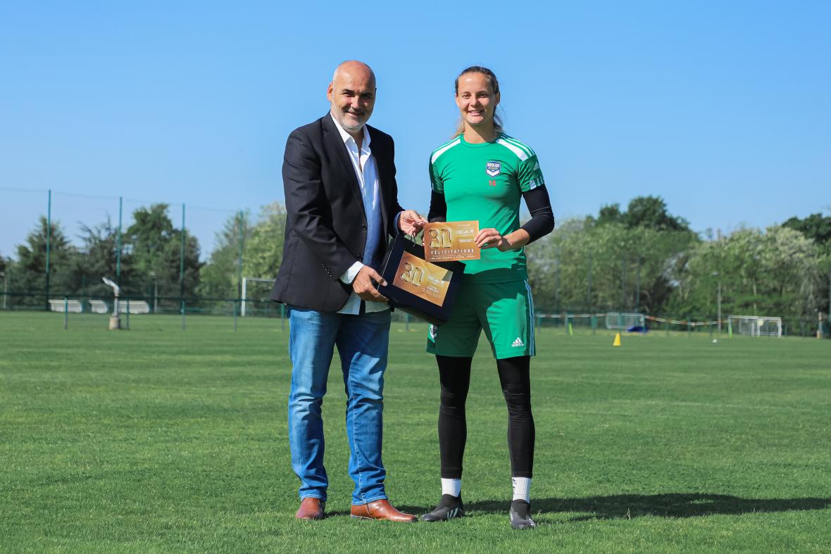 Nomination Trophée UNFP Meilleure gardienne de D1 Arkema - Mylène Chavas