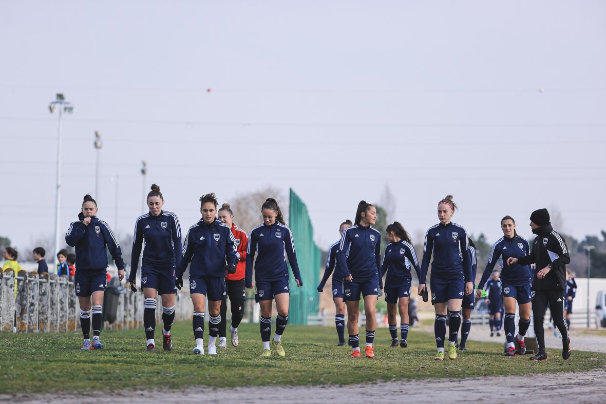 Entraînement des féminines du mercredi 1er mars 2023