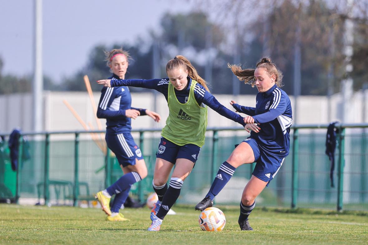Entraînement des féminines du mercredi 1er mars 2023