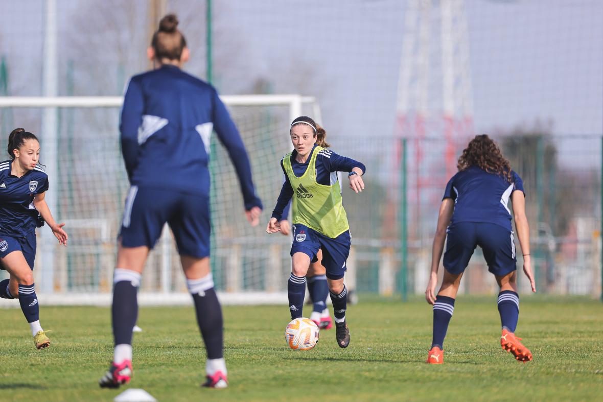 Entraînement des féminines du mercredi 1er mars 2023 Entraînement des féminines du mercredi 1er mars 2023