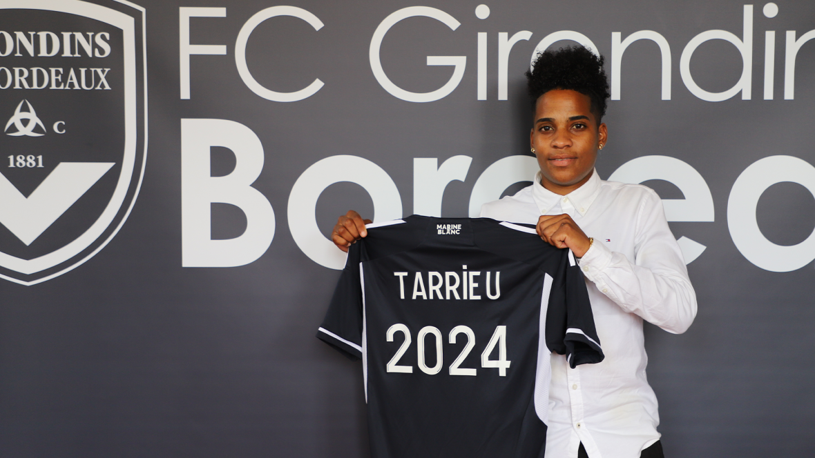 Mylaine Tarrieu s'engage aux Girondins de Bordeaux (Juillet 2023) - Girondins.com