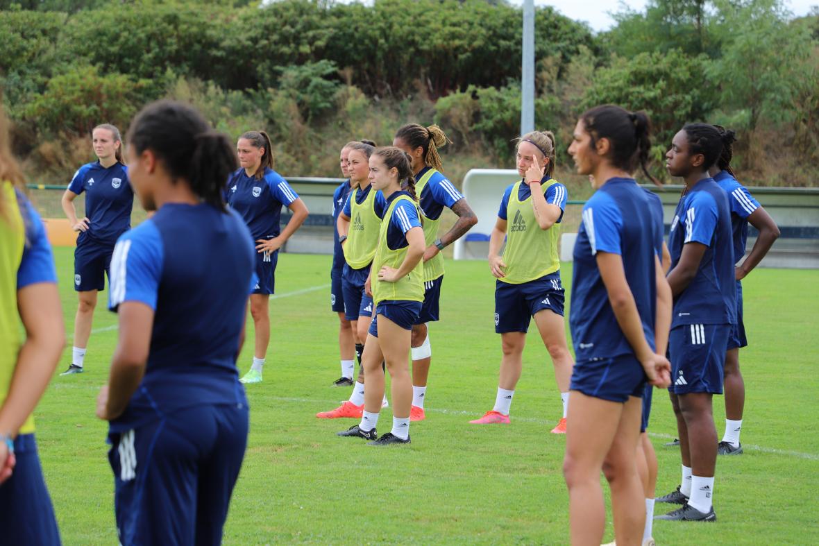 Entraînement des féminines du 29 août 2023