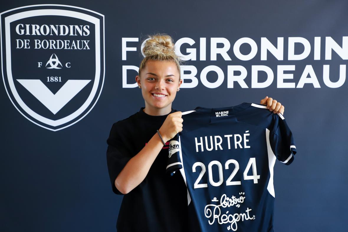 Océane Hurtré signe un prêt avec option d'achat aux Girondins (septembre 2023)