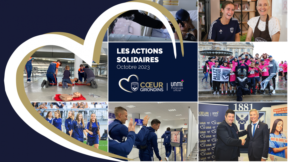 Actions Coeur Girondins Octobre 2023 Actions Coeur Girondins Octobre 2023