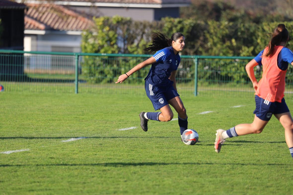 Entrainement, FC Girondins de Bordeaux féminines, 2023-2024 