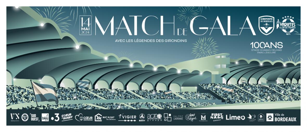 Match de Gala pour les 100 ans du Parc Lescure