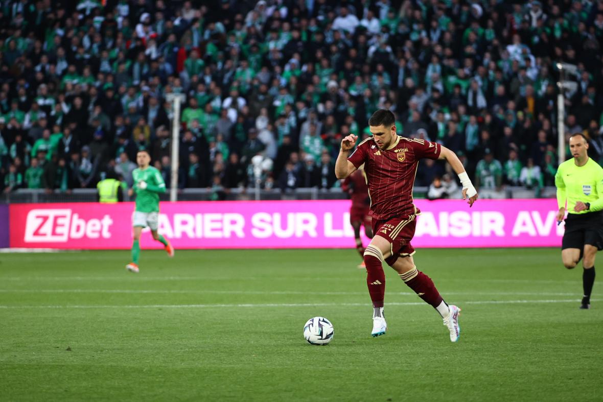 Ligue 2 BKT, AS Saint-Etienne - FC Girondins de Bordeaux, Saison 2023/2024 Ligue 2 BKT, AS Saint-Etienne - FC Girondins de Bordeaux, Saison 2023/2024