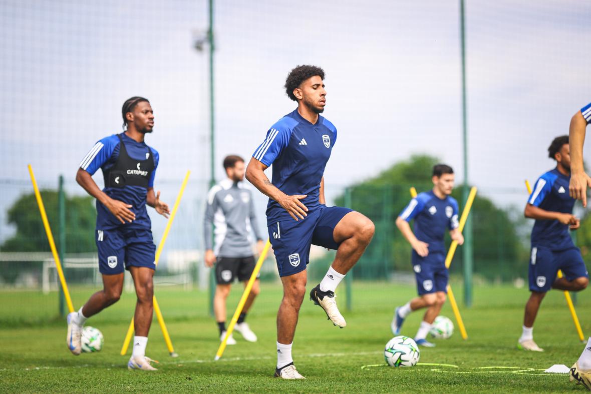 Entraînement du 11 juillet 2024, FC Girondins de Bordeaux, 2024/2025