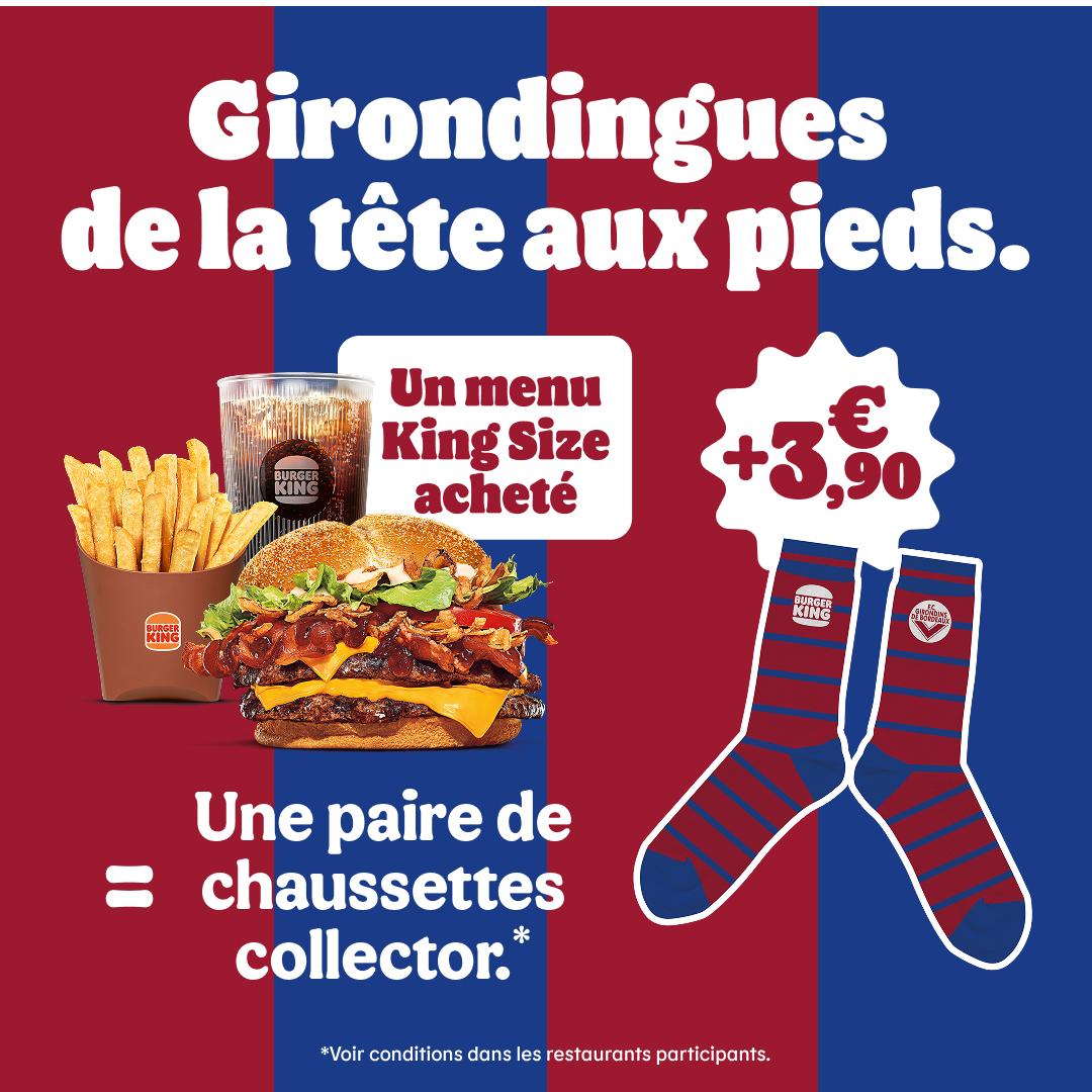 Burger King chaussettes