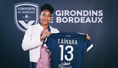 Tainara de Souza da Silva arrive à Bordeaux (Janvier 2022)