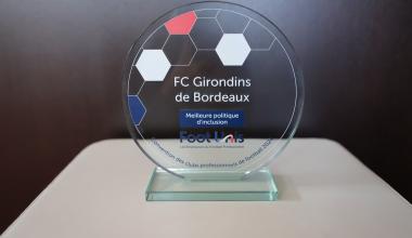 Les Girondins remportent le Trophée de la Meilleure Politique d'Inclusion 2024