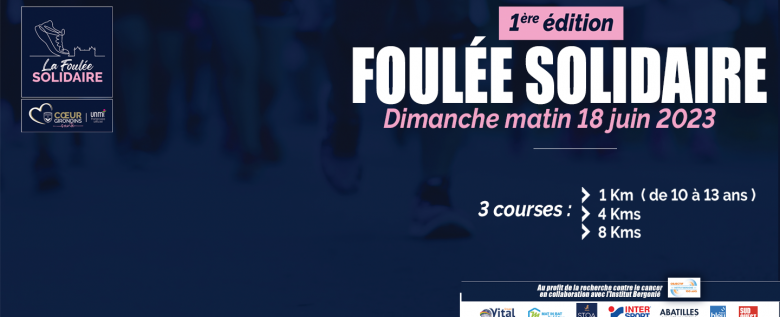 La Foulée Solidaire, course caritative au profit de l'Institut Bergonié
