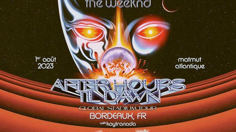 Affiche concert The Weeknd