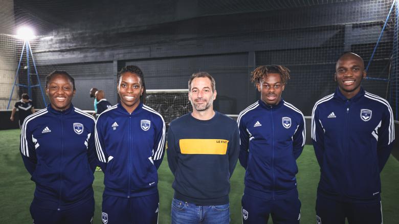 Inauguration du partenariat FCGB / Le Five (janvier 2024)