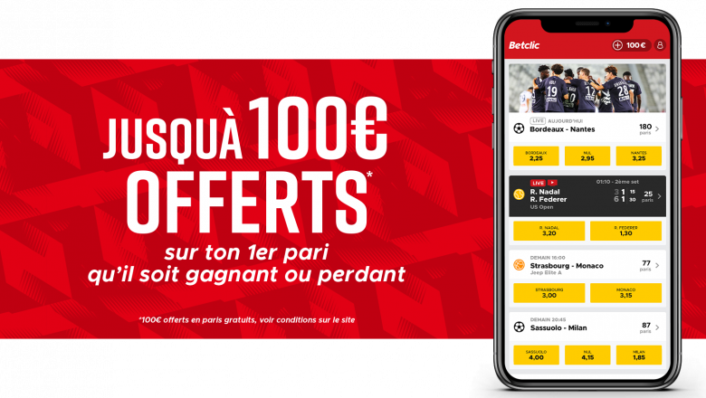 Betclic, sponsor du Club