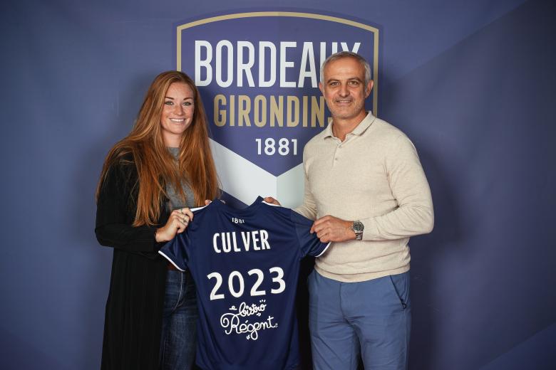 Paige Culver s'engage aux Girondins de Bordeaux