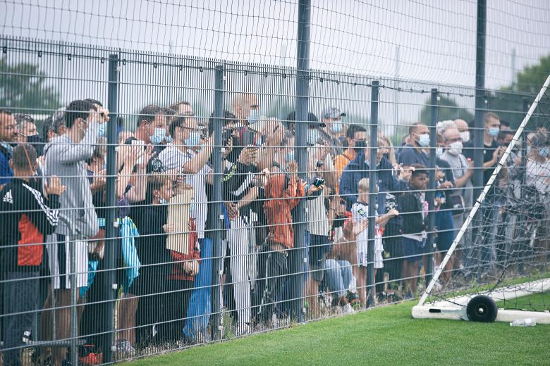 L'entraînement en public du samedi 4 septembre 2021