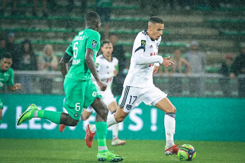 Mehdi Zerkane face à l'AS Saint-Etienne (septembre 2021)
