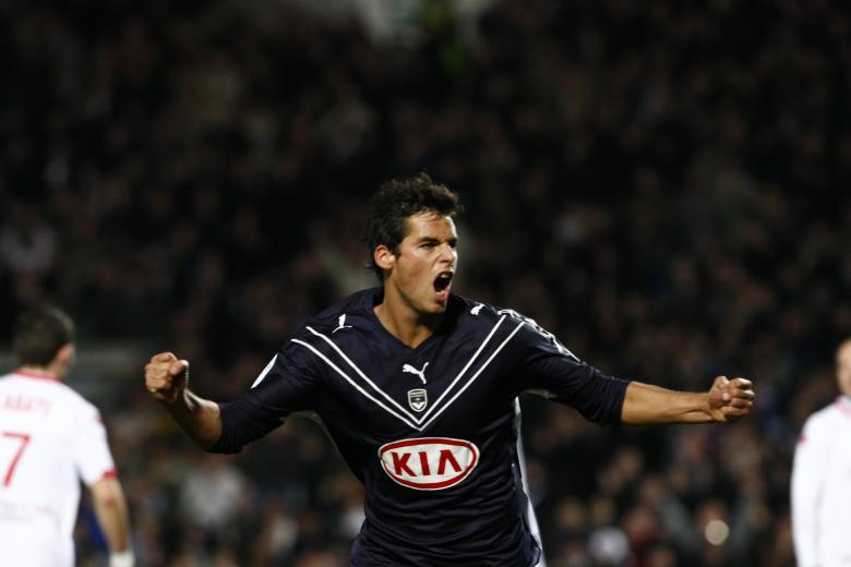 Yoann Gourcuff sous le maillot des Girondins Yoann Gourcuff sous le maillot des Girondins