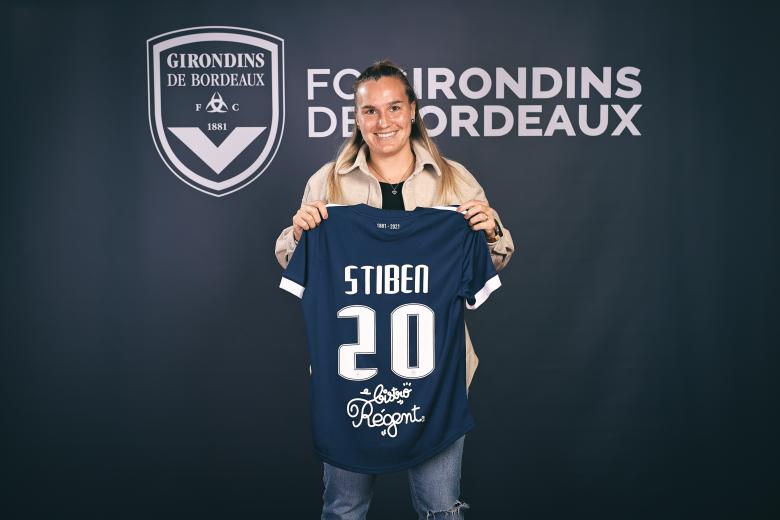 Laura Stiben, nouvelle défenseure centrale du Club (janvier 2022) Laura Stiben, nouvelle défenseure centrale du Club (janvier 2022)