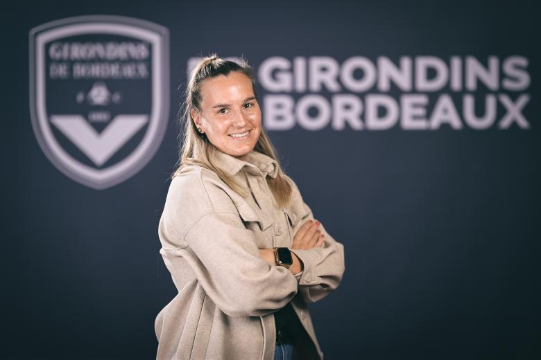 Laura Stiben, nouvelle défenseure centrale du Club (janvier 2022) Laura Stiben, nouvelle défenseure centrale du Club (janvier 2022)