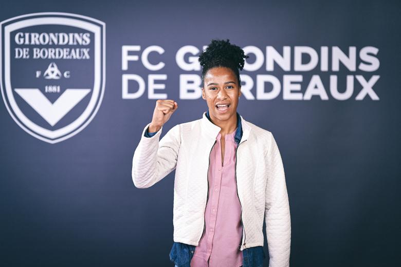 Tainara de Souza da Silva arrive à Bordeaux (Janvier 2022)