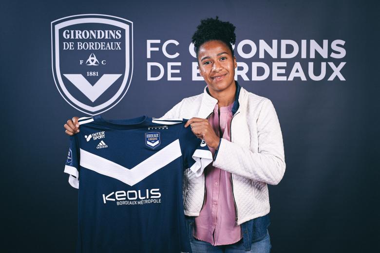 Tainara de Souza da Silva arrive à Bordeaux (Janvier 2022)