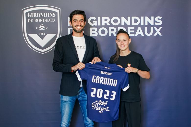 Maëlle Garbino prolonge à Bordeaux (mai 2022)