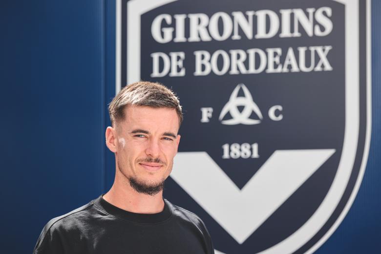 Clément Michelin s'engage aux Girondins (septembre 2022)