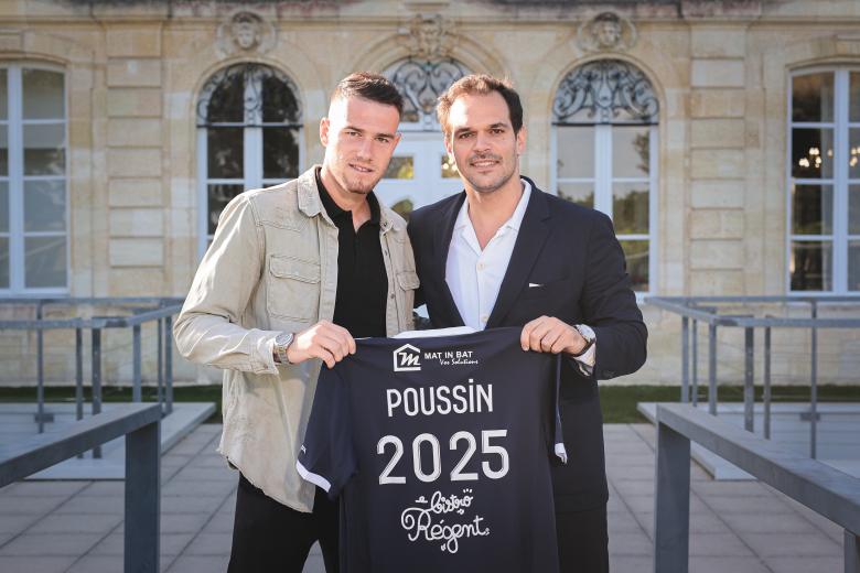 Gaëtan Poussin prolonge son contrat jusqu'en juin 2025