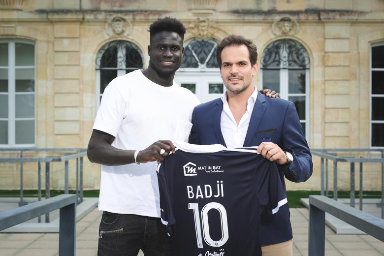 Aliou Badji s'engage aux Girondins de Bordeaux (septembre 2022)