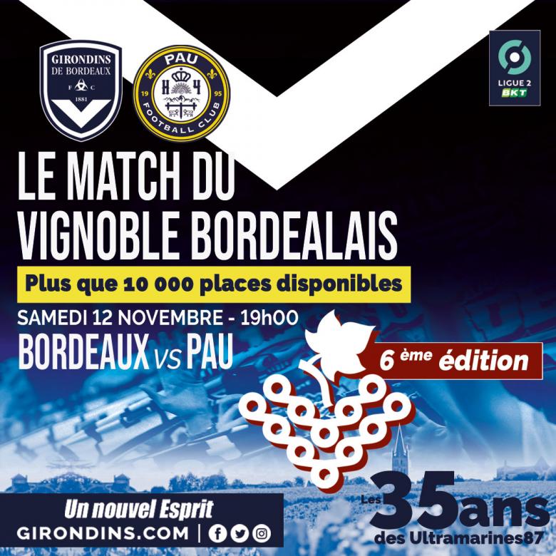 Bordeaux-Pau, Match du Vignoble Bordelais, 35 ans des Ultramarines