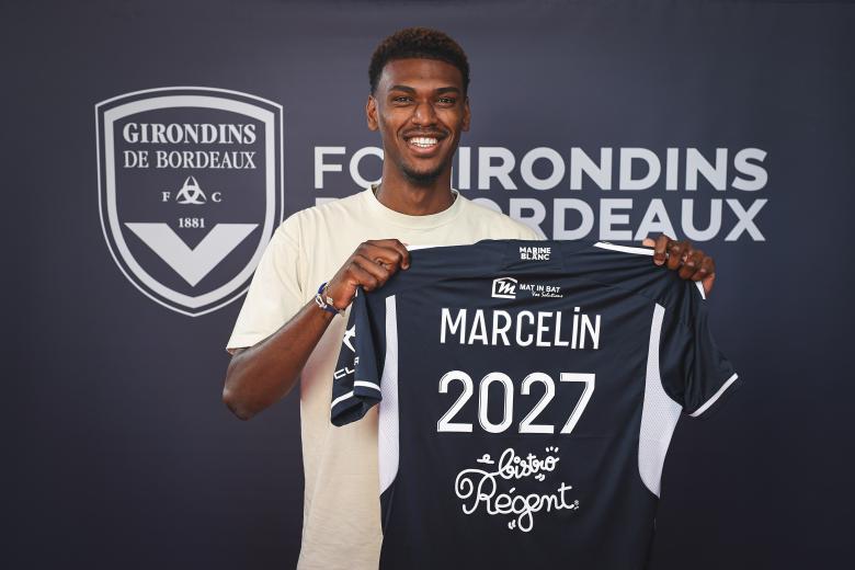 Harisson Marcelin s'engage pour 4 ans aux Girondins (juillet 2023)