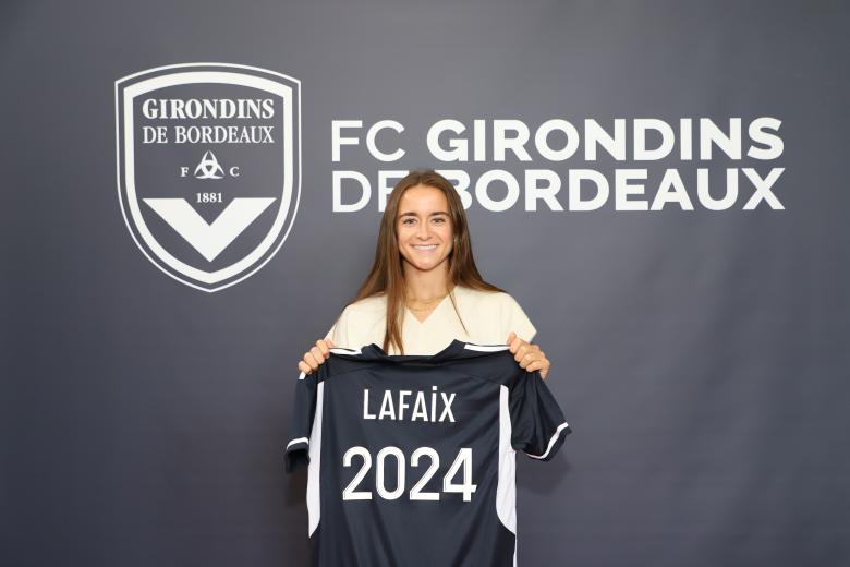 Camille Lafaix s'engage aux Girondins de Bordeaux (août 2023)