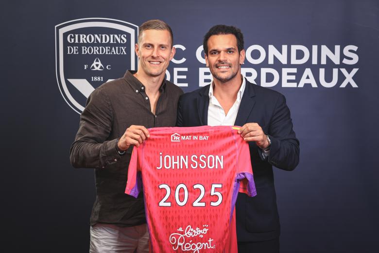 Karl-Johan Johnsson s'engage aux Girondins (août 2023)