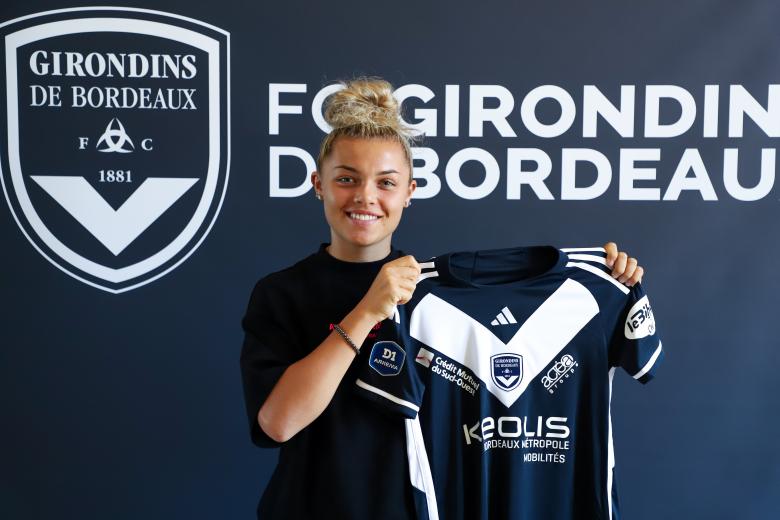 Océane Hurtré signe un prêt avec option d'achat aux Girondins (septembre 2023)