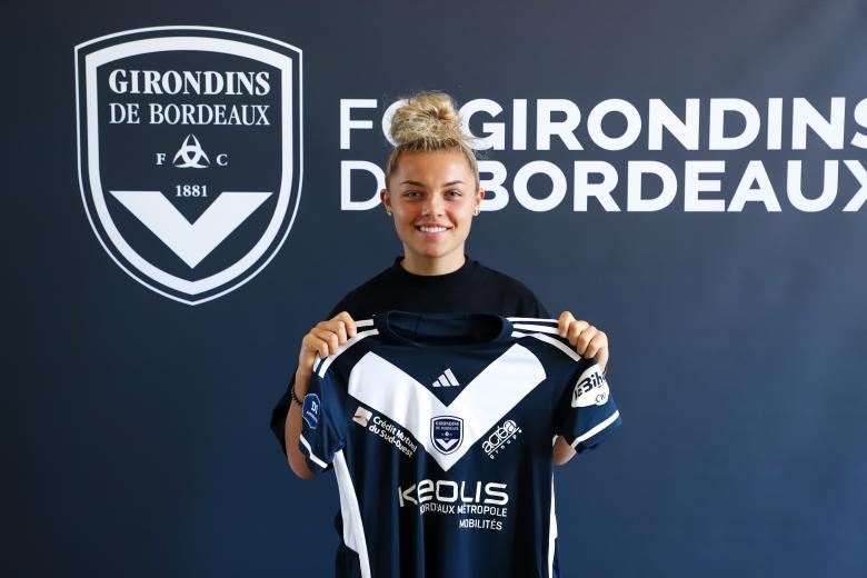 Océane Hurtré signe un prêt avec option d'achat aux Girondins (septembre 2023)