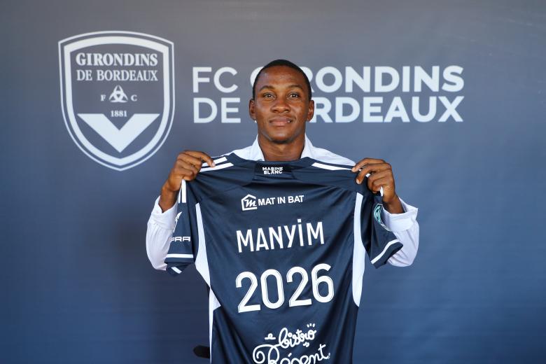 Dimitri Manyim signe son premier contrat aux Girondins (octobre 2023)