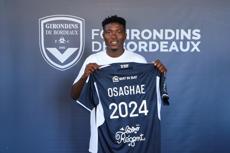 Uyiosa Eugene Osaghae signe son premier contrat aux Girondins (octobre 2023)
