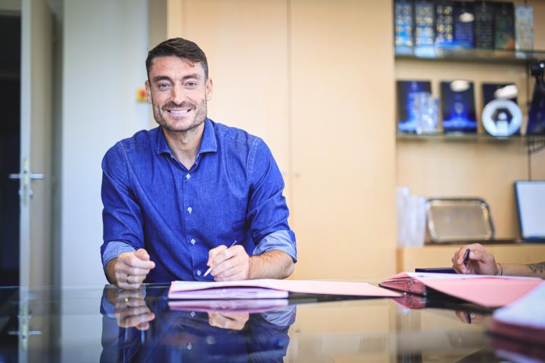 Albert Riera, nouvel entraîneur des Girondins (octobre 2023)