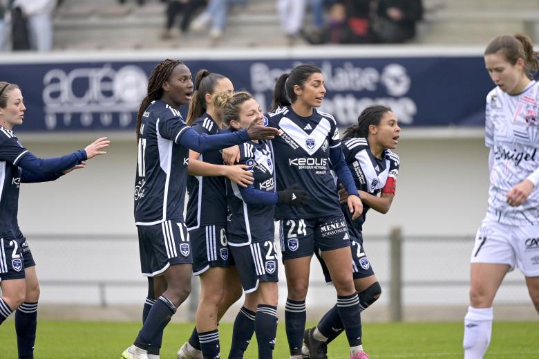 Match Bordeaux - Guingamp (1-1) / Féminines / Saison 2023-2024