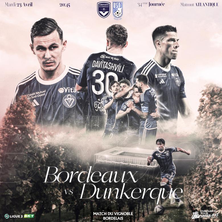 Billetterie Bordeaux - Dunkerque / Saison 2023-2024 Billetterie Bordeaux - Dunkerque / Saison 2023-2024
