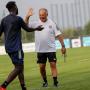 Enock Kwateng avec Ghislain Printant