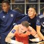 Les Girondins fêtent la victoire face à Dijon